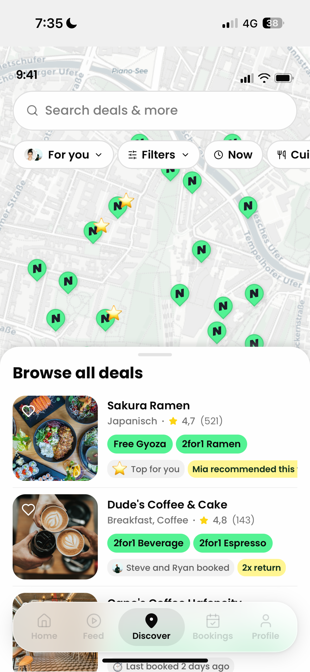 Discover map
