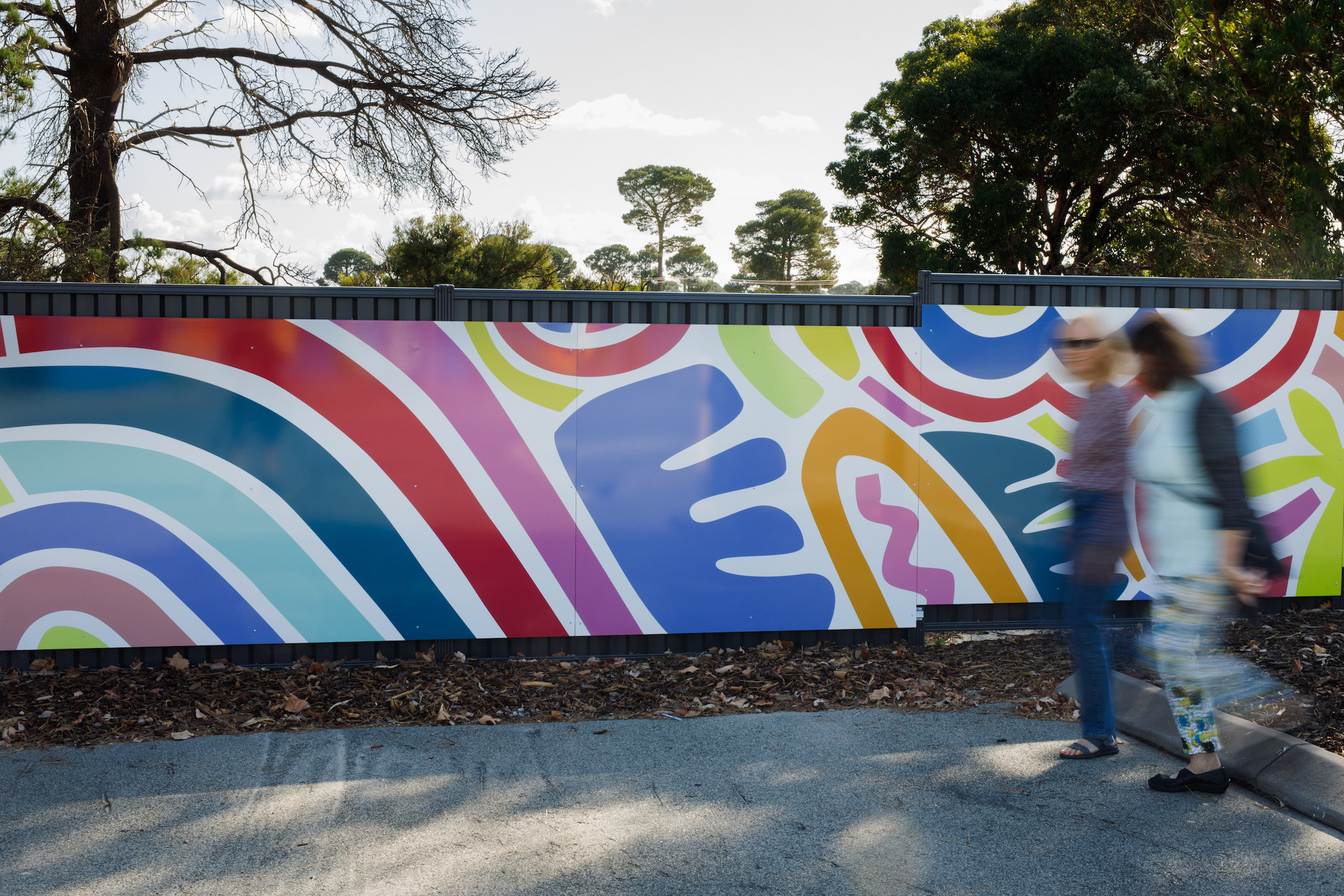 Parkway Artway mural illustration